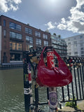 Patent Leather Shoulder Bag