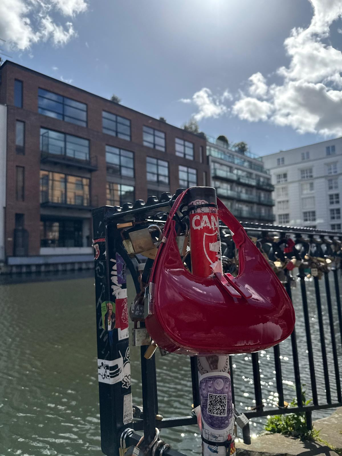 Patent Leather Shoulder Bag