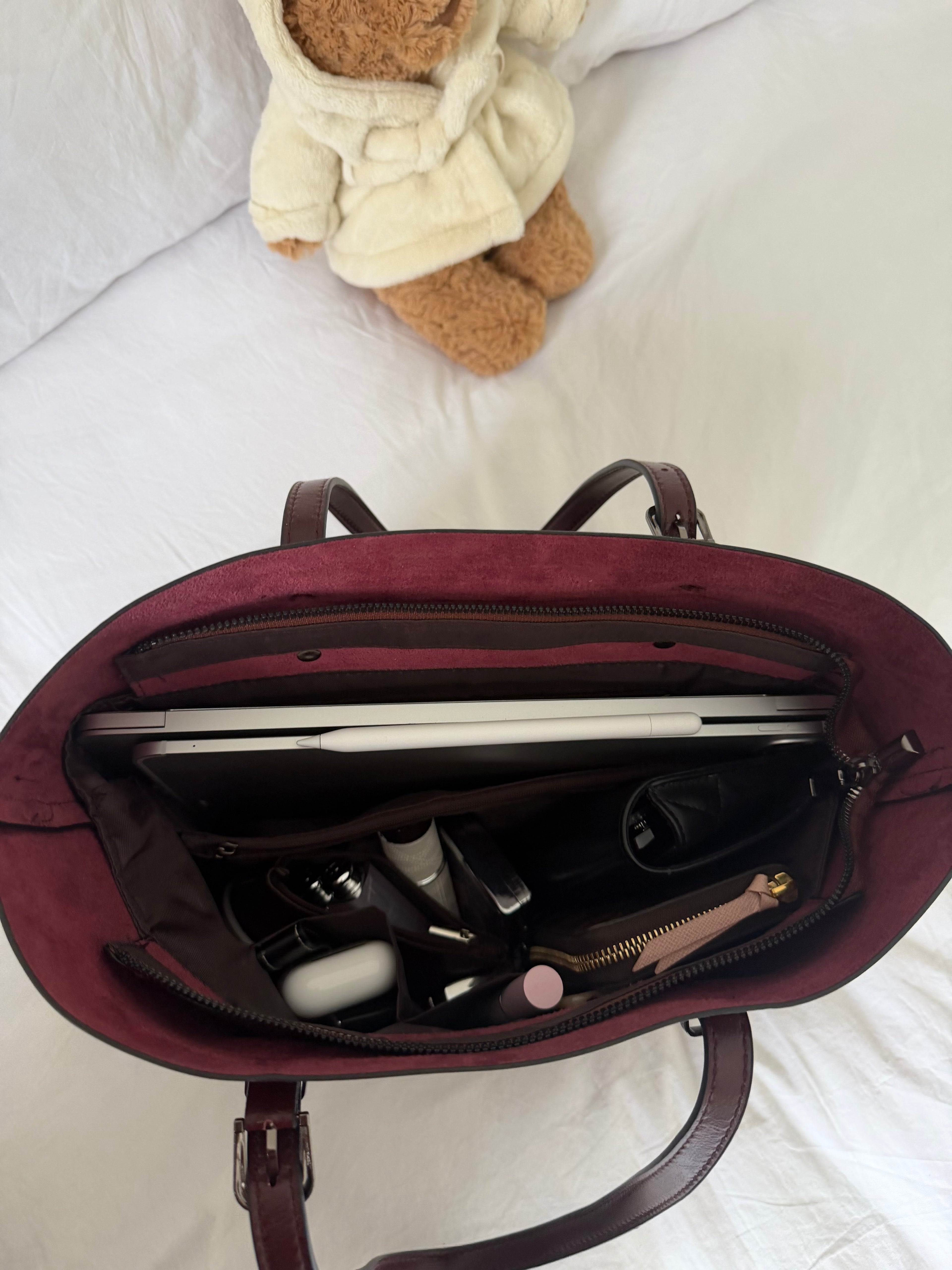 Oil Wax Leather Tote Bag