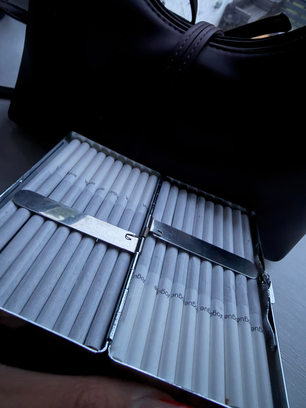 Retro Metal Cigarette Case